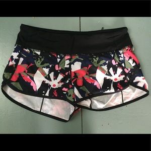 Lululemon Colorful Speed Short